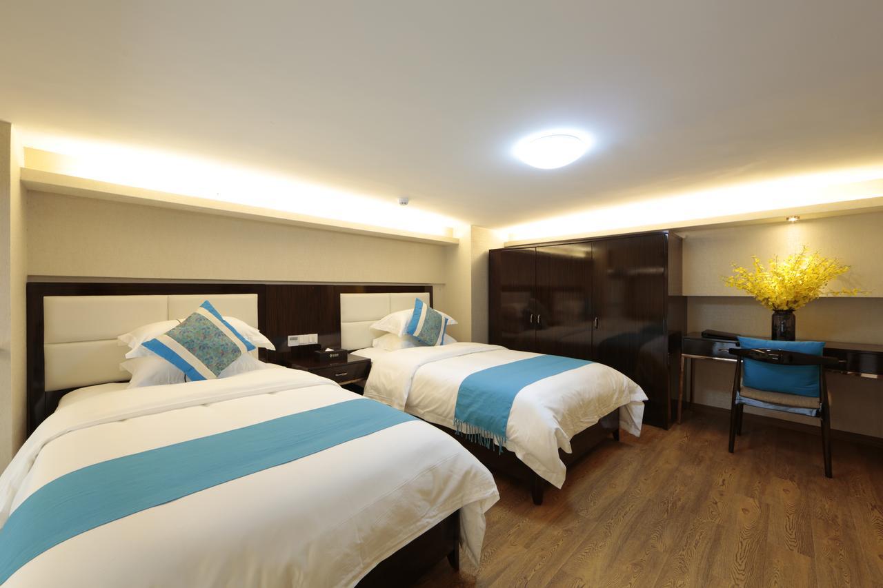 Waifiden Duplex Hotel Apartment Zhongyong Jinyu Branch-Free Shuttle Bus During The Canton Fair Εξωτερικό φωτογραφία